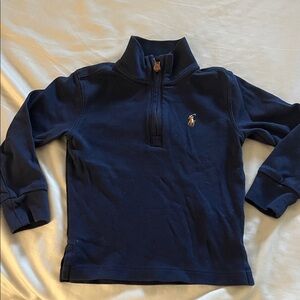 Polo Ralph Lauren Dark Blue Half-Zip Sweater